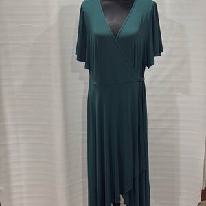 NWT Soprano Hunter Green dress, Size 3X